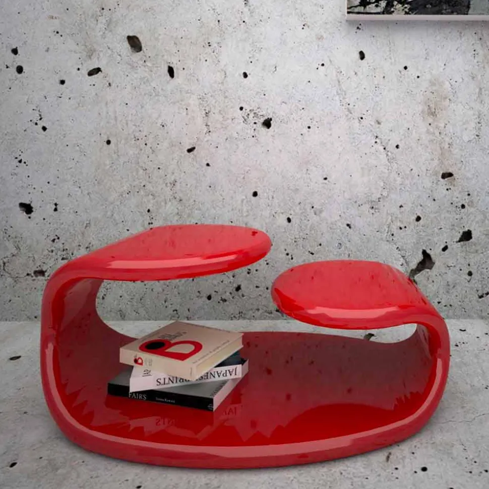 Tavolino Design Moderno Baizo' Made in Italy