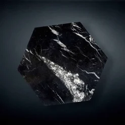 Tavolino di servizio completamente in marmo Ruche