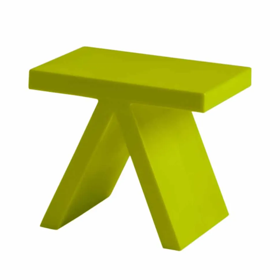 Tavolino geometrico colorato Slide Toy da interni, prodotto in Italia