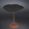 Tavolino in legno moderno rovere tinto moka Andy