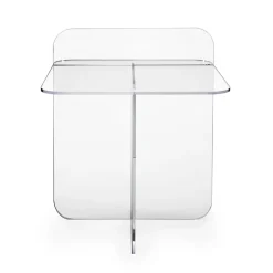 Tavolino Moderno da Soggiorno in Plexiglass Made in Italy - Ariel
