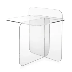 Tavolino Moderno da Soggiorno in Plexiglass Made in Italy - Ariel