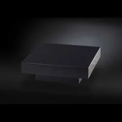 Tavolino moderno in legno rivestito in metacrilato Loft Cadeau