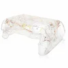 Tavolino moderno in plexiglass multicolor made in Italy, Asia