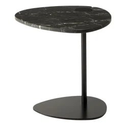 Tavolino per Salotto in Metallo e Marmo di Marquinia, Design di Lusso - Yassine