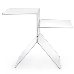 Tavolino Plexiglass Trasparente Colorato da Salotto Made in Italy - Kamon