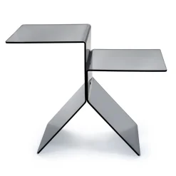 Tavolino Plexiglass Trasparente Colorato da Salotto Made in Italy - Kamon