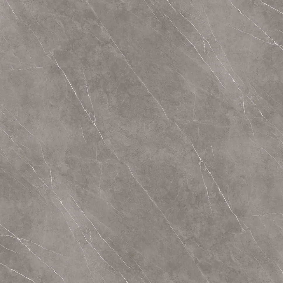 Tavolino Tulip Eero Saarinen H 41 Ovale in Ceramica Pietra Grey Made in Italy - Scarlet