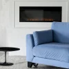 Tavolino Tulip Saarinen H 41 con Piano in Laminato Liquido Nero Made in Italy - Scarlet