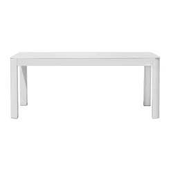 Tavolino 100x55 cm da Giardino in Alluminio di Diverse Finiture - Topolino