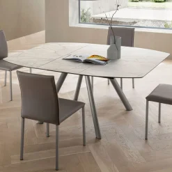 Tavolo a Botte Allungabile a 170 cm in HPL Stratificato - Convivio
