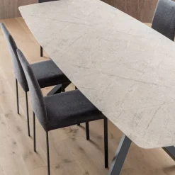 Tavolo a Botte Allungabile a 240 o 280 cm in HPL Stratificato - Dialogo