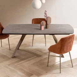 Tavolo a Botte Allungabile a 240 o 280 cm in HPL Stratificato - Dialogo