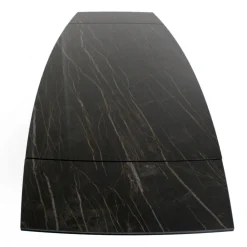 Tavolo Allugabile a 276 cm in Ceramica Noir Desir Made in Italy - Equatore