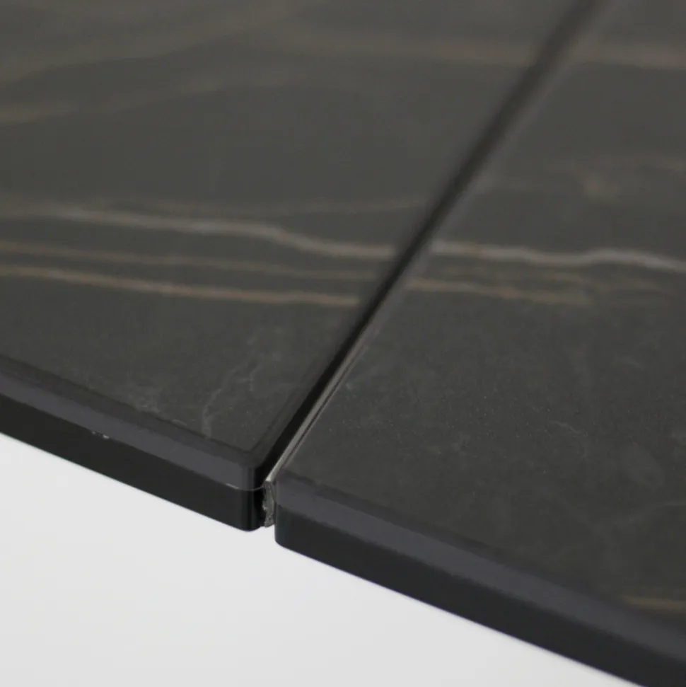 Tavolo Allugabile a 276 cm in Ceramica Noir Desir Made in Italy - Equatore