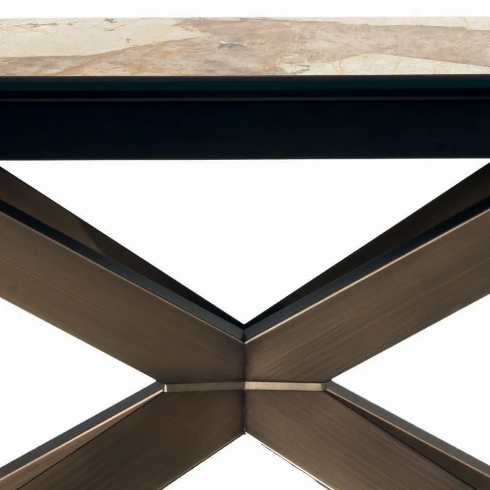 Tavolo Allungabile a Botte con Allunghe Integrate Made in Italy - Grotta