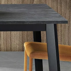 Tavolo Allungabile a 220 cm con Base Faggio Grafite Made in Italy - Toles