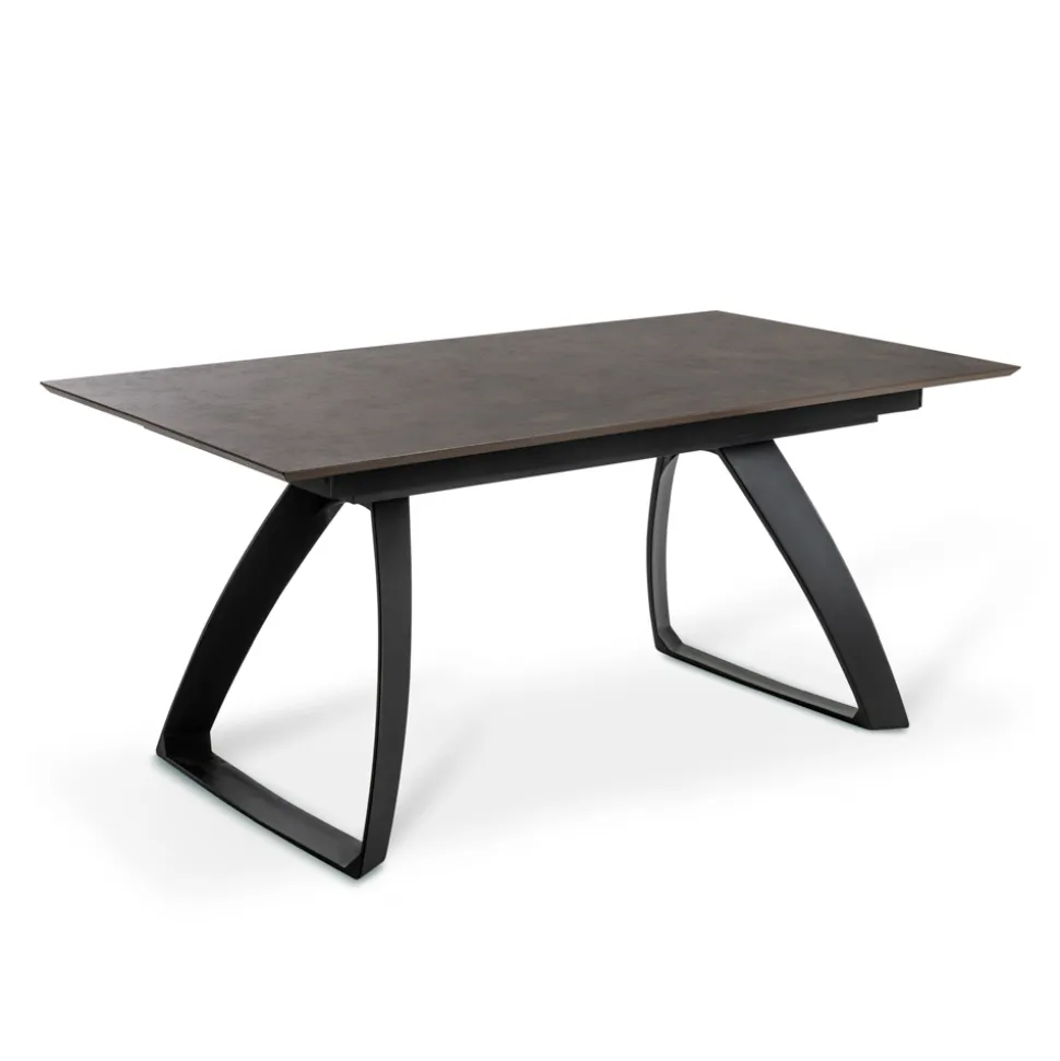 Tavolo Allungabile a 270 cm con Piano in HPL e Base in Alluminio - Villongo