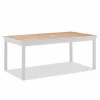 Tavolo Allungabile a 340 cm da Esterno in Alluminio e Piano in Teak - Bilel