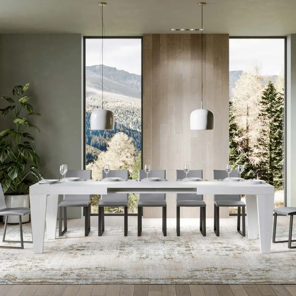 Tavolo Allungabile a 440 cm Disponibile in Diverse Finiture - Montagna