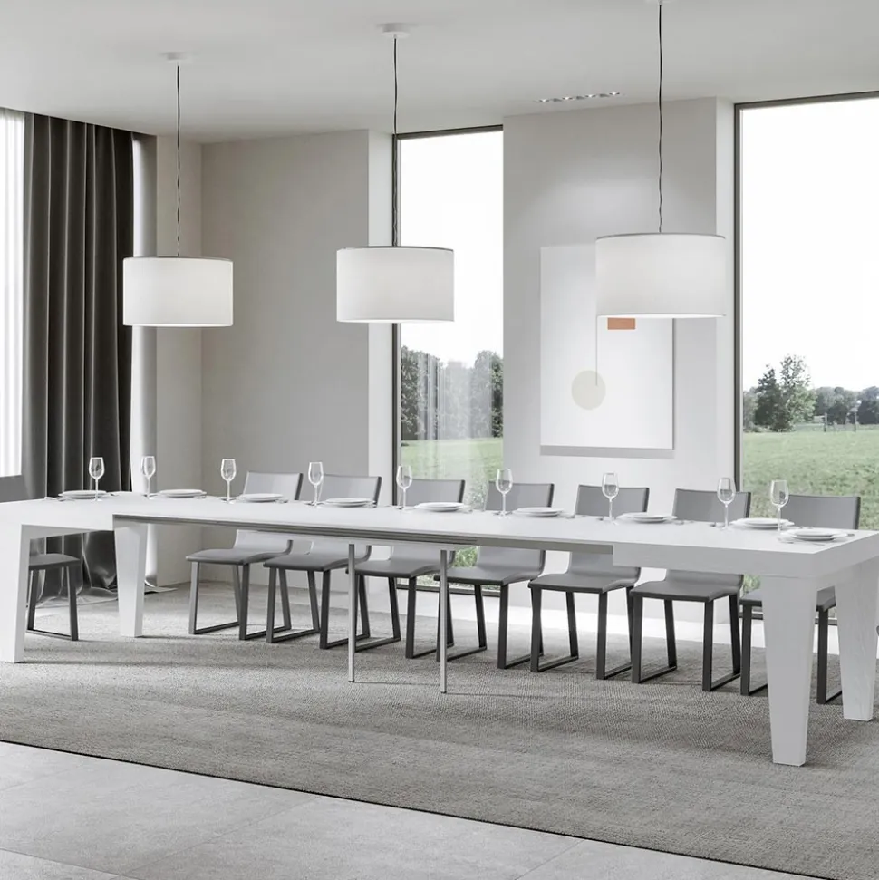 Tavolo Allungabile a 440 cm Disponibile in Diverse Finiture - Montagna