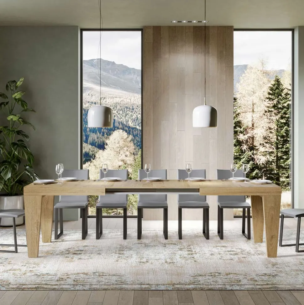 Tavolo Allungabile a 440 cm Disponibile in Diverse Finiture - Montagna