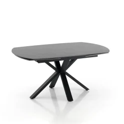 Tavolo Allungabile a 210 cm in Acciaio e Ceramica - Bavosa