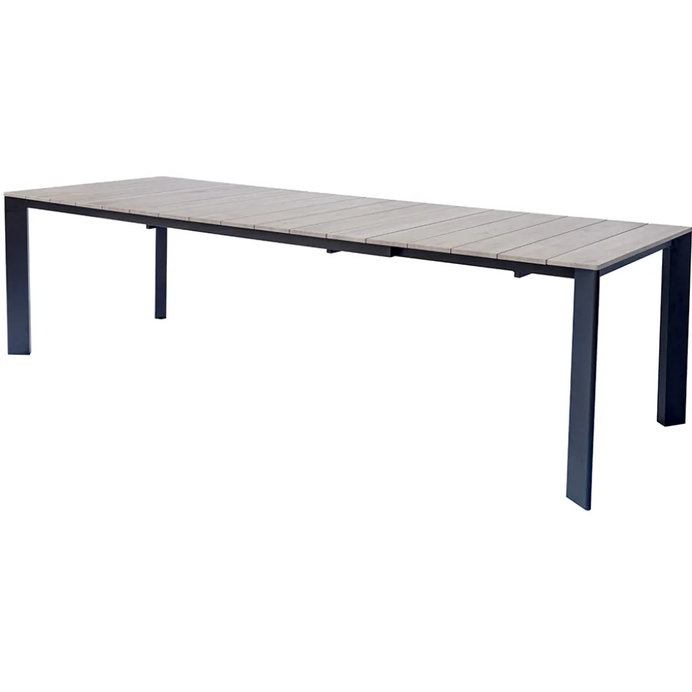 Tavolo Allungabile a 276 cm in Alluminio Effetto Legno - Orava