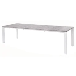 Tavolo Allungabile a 276 cm in Alluminio Effetto Legno - Orava