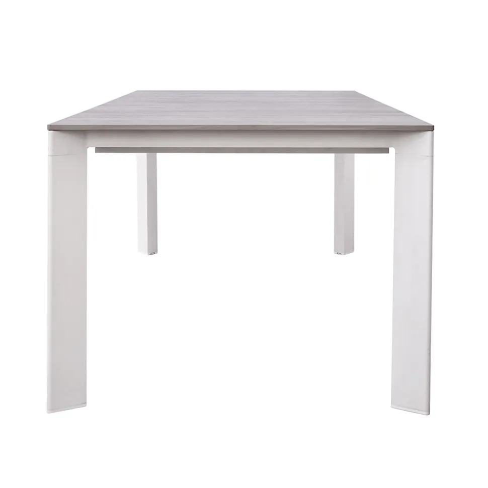 Tavolo Allungabile a 276 cm in Alluminio Effetto Legno - Orava