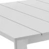 Tavolo Allungabile a 281 cm in Alluminio con Piano a Doghe - Specifico