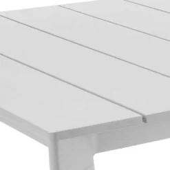 Tavolo Allungabile a 281 cm in Alluminio con Piano a Doghe - Specifico