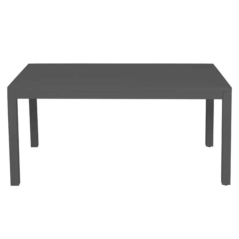 Tavolo Allungabile a 220 cm in Alluminio Antracite per il Giardino - Forbici