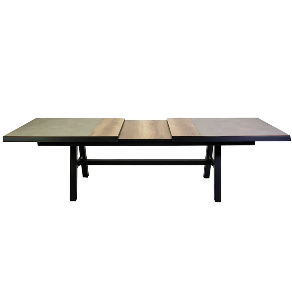 Tavolo Allungabile a 303 cm in Alluminio con Piano in HPL - Righello