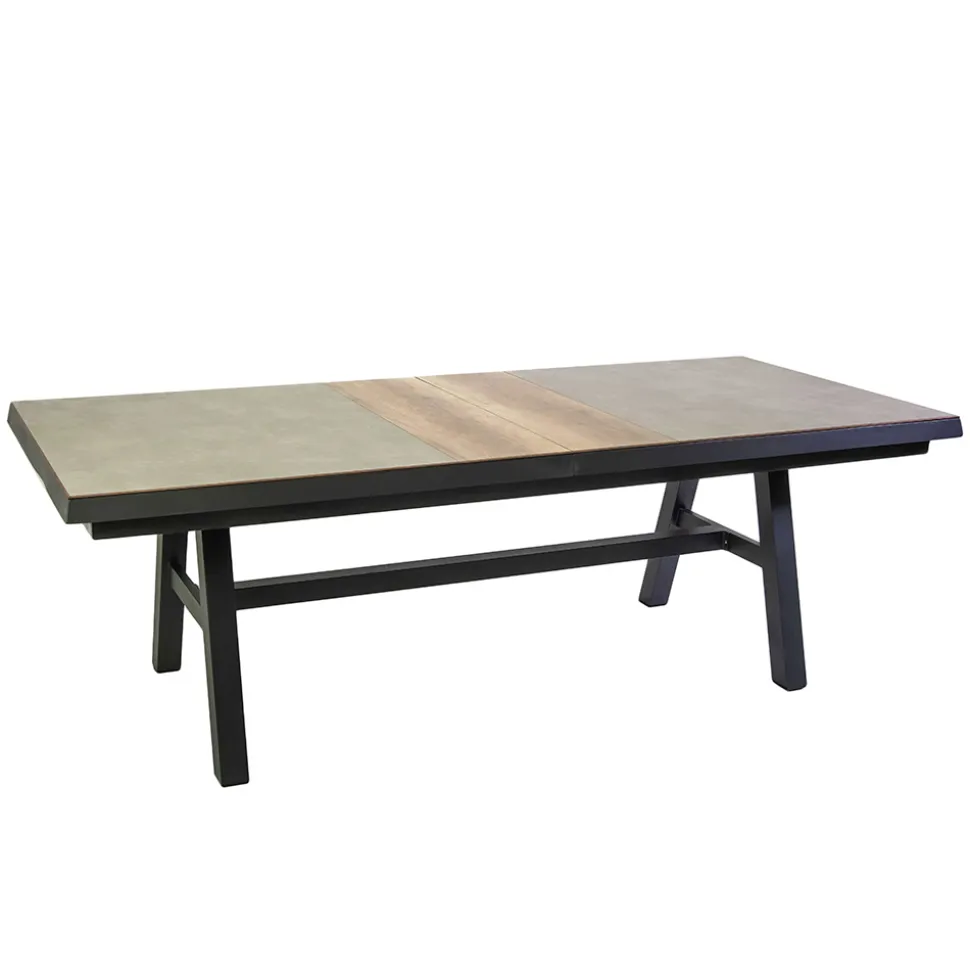 Tavolo Allungabile a 303 cm in Alluminio con Piano in HPL - Righello
