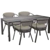 Tavolo Allungabile a 300 cm in Alluminio con Inserto in HPL - Righello