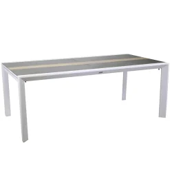 Tavolo Allungabile a 300 cm in Alluminio con Inserto in HPL - Righello