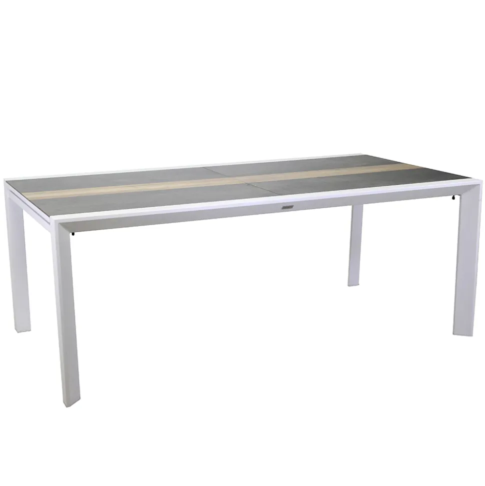 Tavolo Allungabile a 300 cm in Alluminio con Inserto in HPL - Righello