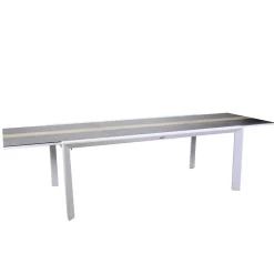 Tavolo Allungabile a 300 cm in Alluminio con Inserto in HPL - Righello