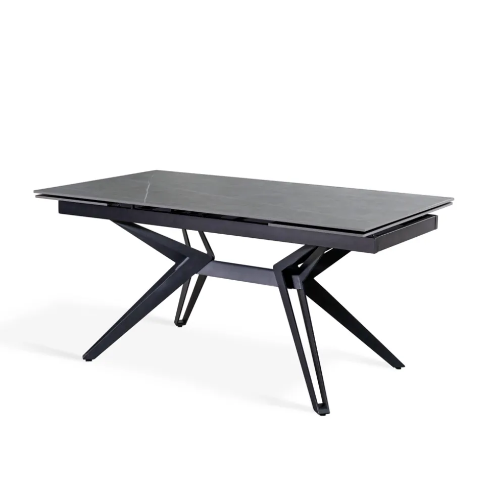 Tavolo Allungabile a 240 cm in Ceramica e Metallo - Bouquet