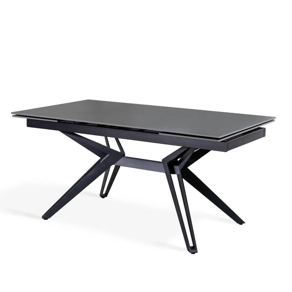 Tavolo Allungabile a 240 cm in Ceramica e Metallo - Bouquet