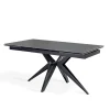 Tavolo Allungabile a 240 cm in Ceramica e Base in Metallo - Bouquet