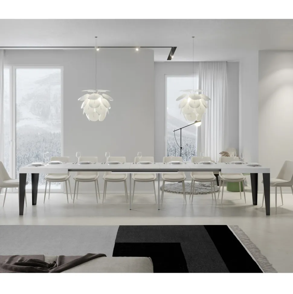 Tavolo Allungabile a 440 cm in Diverse Misure e Finiture Made in Italy - Spiaggia