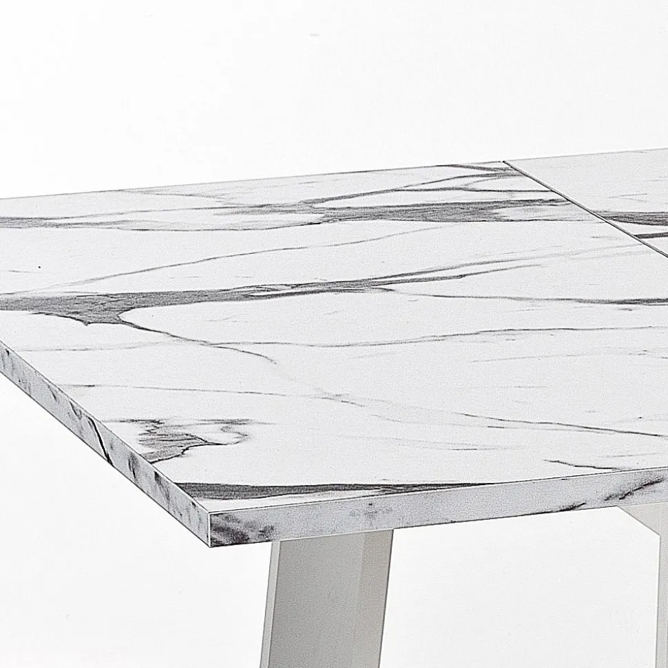 Tavolo Allungabile a 220 cm in Faggio e Melaminico Made in Italy - Toles