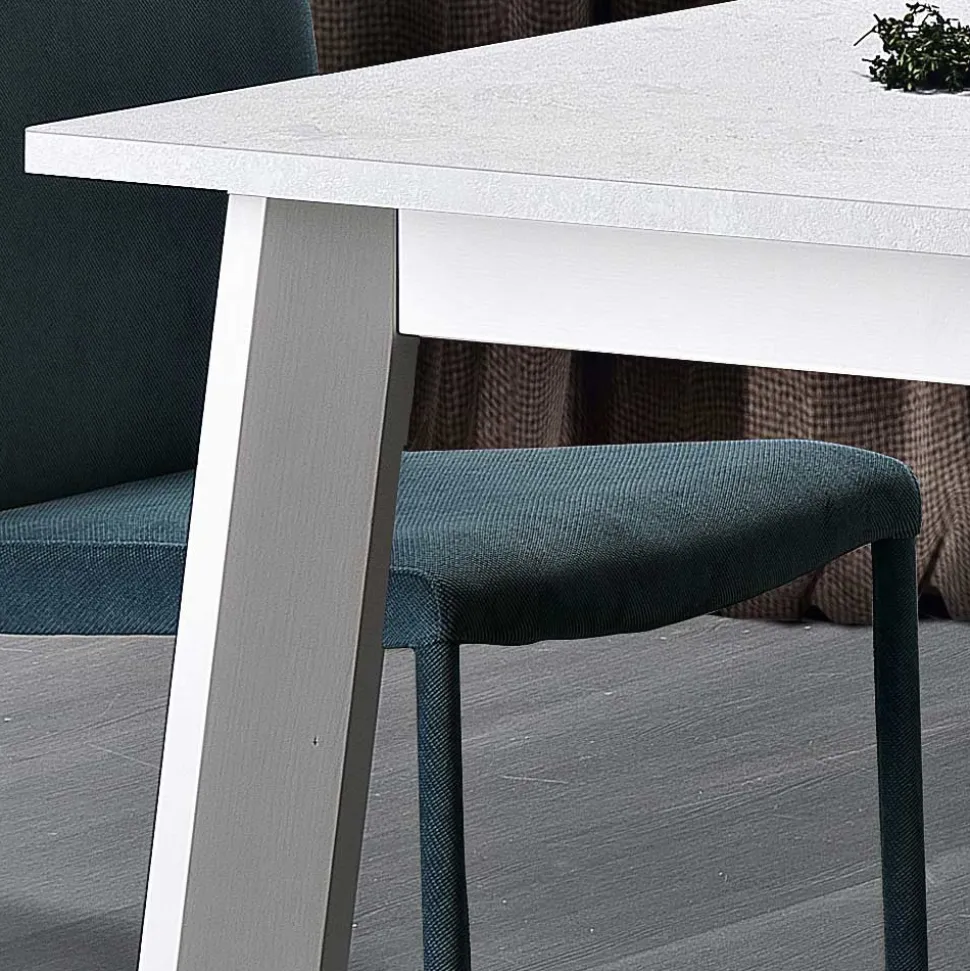 Tavolo Allungabile a 220 cm in Faggio e Melaminico Made in Italy - Toles