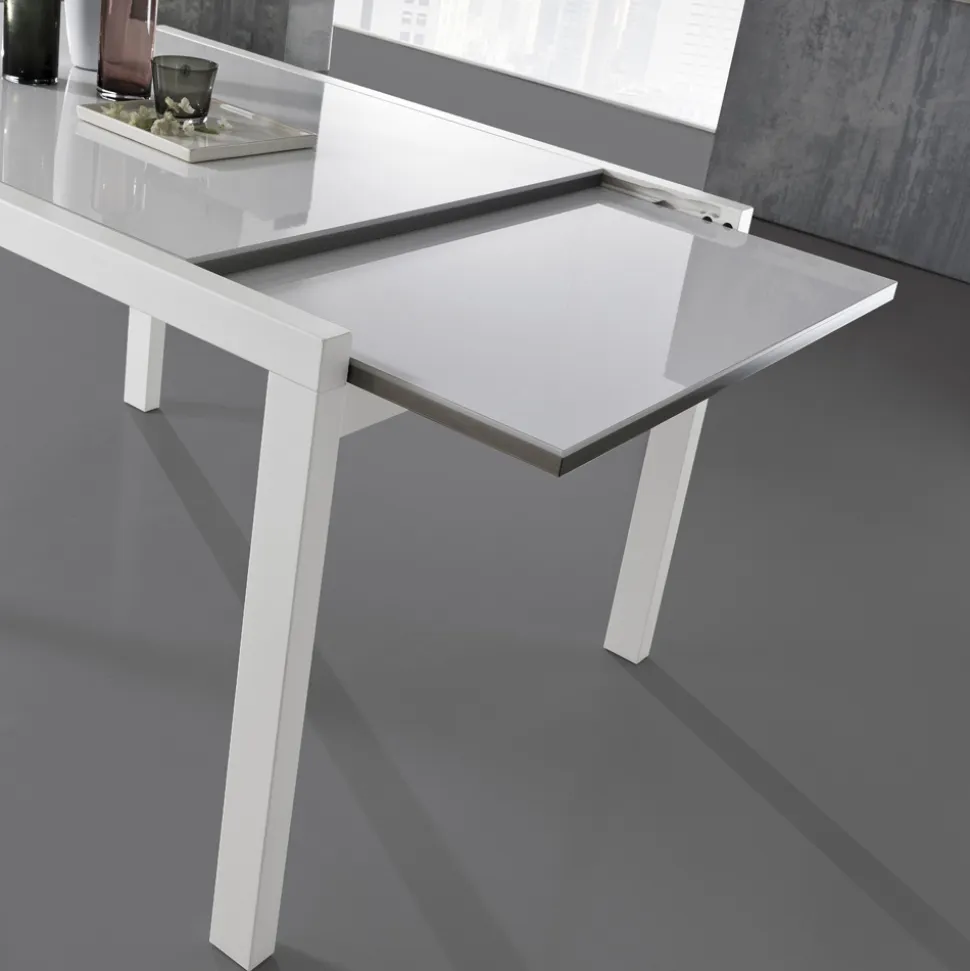 Tavolo Allungabile a 240 cm in Legno Laccato Design Made in Italy - Jacobs