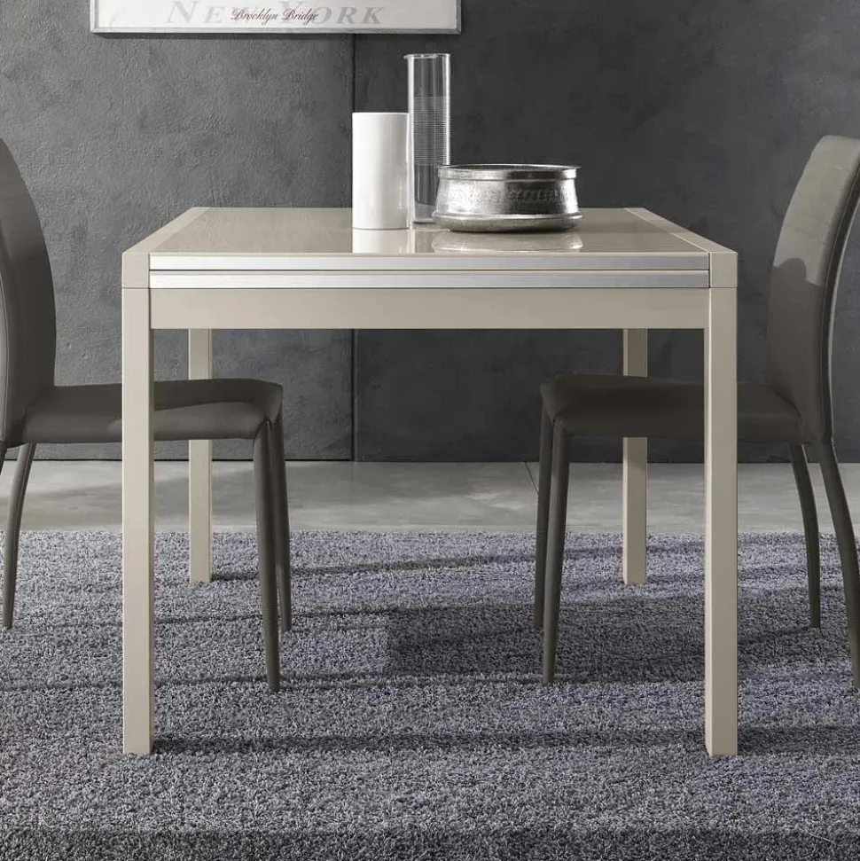 Tavolo Allungabile a 240 cm in Legno Laccato Design Made in Italy - Jacobs