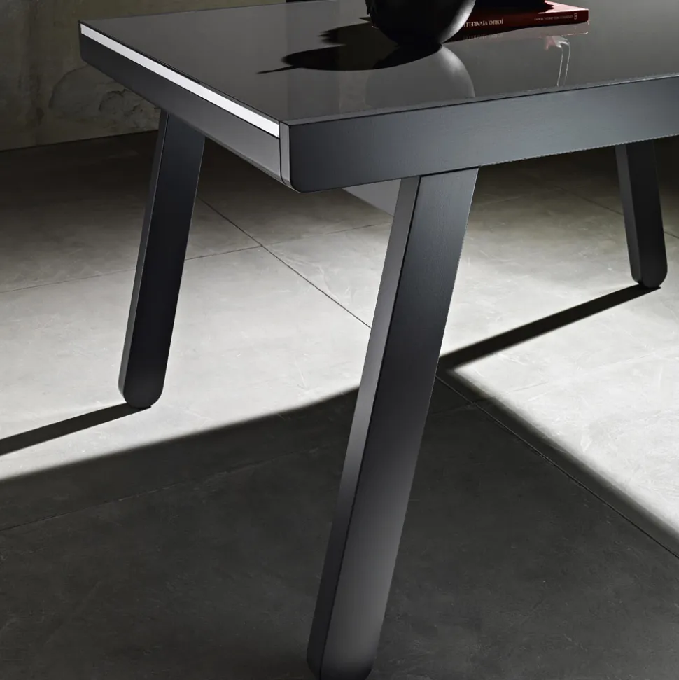 Tavolo Allungabile a 240 cm in Legno Laccato Made in Italy - Adrienne