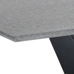 Tavolo Allungabile a 200 cm in MDF Cemento - Olmio
