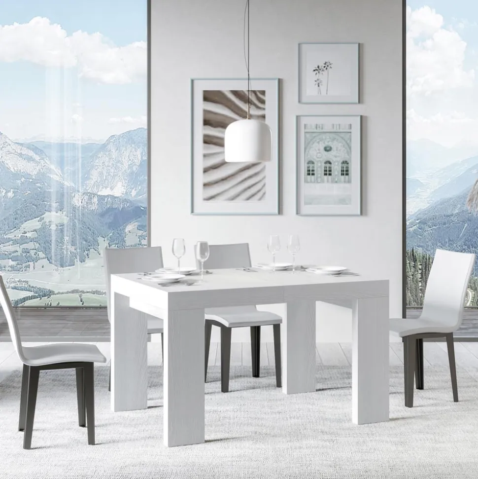 Tavolo Allungabile a 246 cm in Microparticelle di Legno Made in Italy - Albero